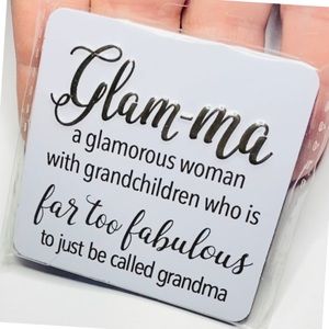 Grandmother Gift Glam-Ma Magnet fridge magnet